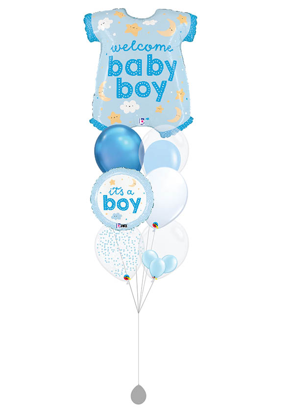 [BOUQUET] Welcome Baby Boy Bouquet