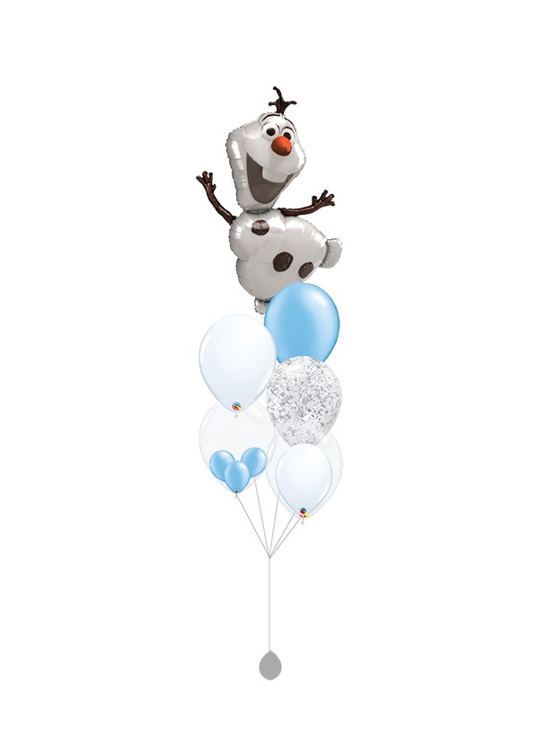 [BOUQUET] Frozen Olaf Balloon Bouquet