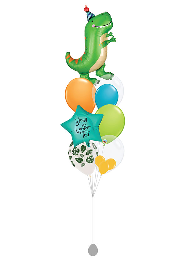 [BOUQUET] Customised Birthday Dinomite T-Rex