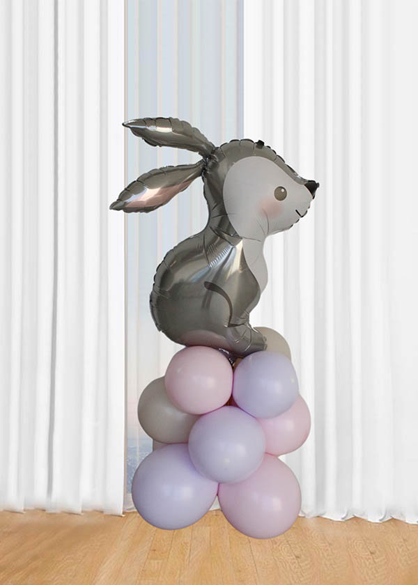 [Organic Balloon Structure] Woodland Rabbit