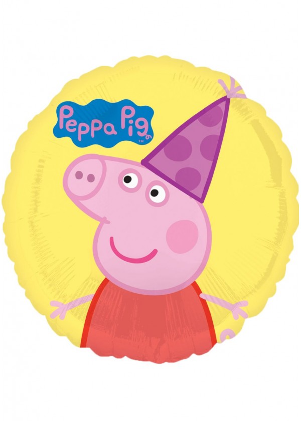 17" Round Peppa Pig