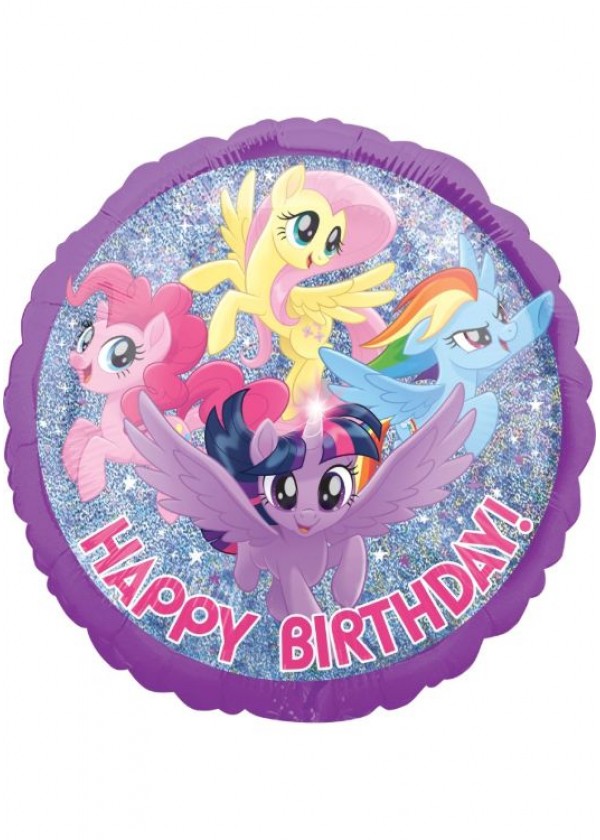 18" Round BDAY My Little Pony Friendship Adventure