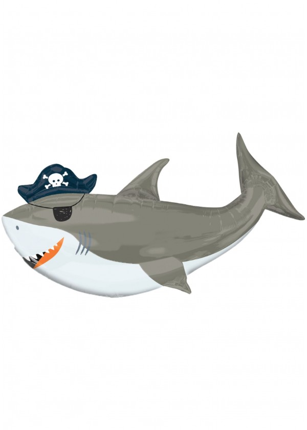 [Supershape] Pirate Shark 41" x 23"