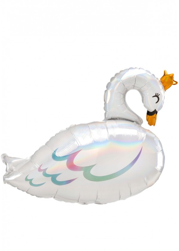 [Supershape] Irridescent Swan 29" x 22"