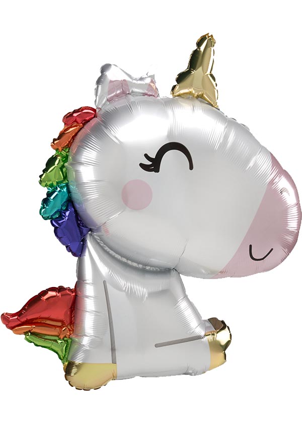 [Supershape] Satin Sitting Unicorn 27