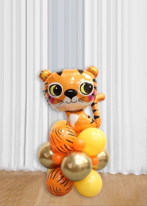 [Organic Balloon Structure] Tiger Fun Structure