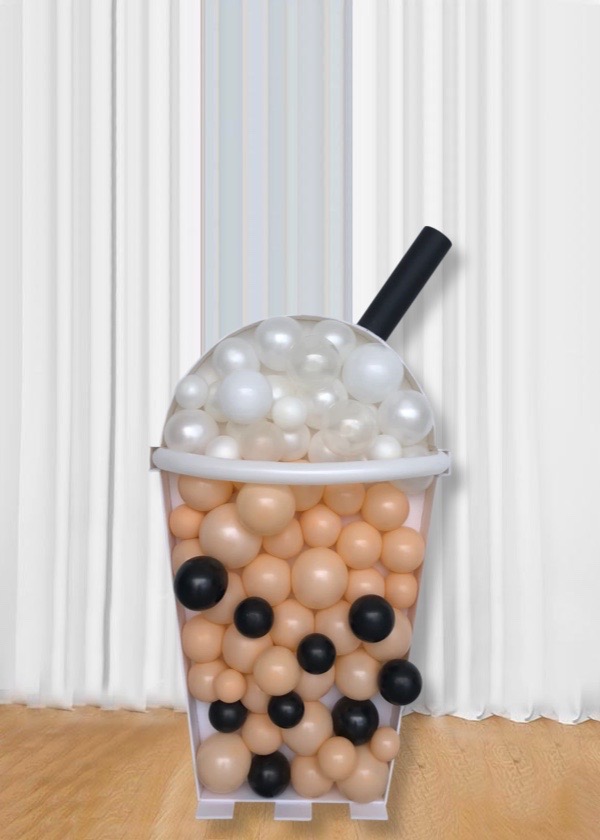 [Organic Balloon Structure] Bubble Tea