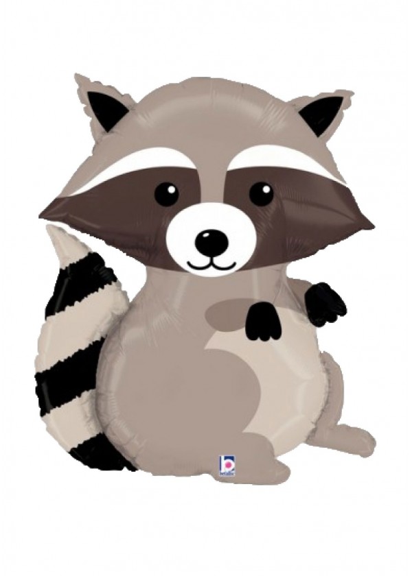 [Woodlands Animal] Raccoon Shape 36"