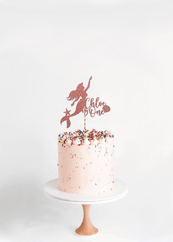 Cake Topper Mermaid