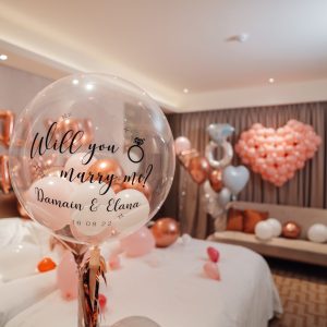 Will You Marry Me Balloon Proposal Package