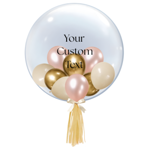 [CUSTOMISED BUBBLE] 24" Gold Bubble