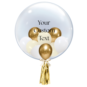 [CUSTOMISED BUBBLE] 24" Electric Gold Bubble