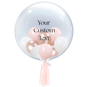 [CUSTOMISED BUBBLE] 24" Rose Cloud Bubble