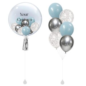 [SET] Customised 24" Frosted Bubble Bouquet