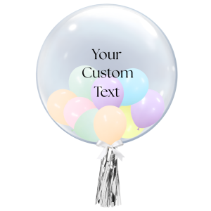 [CUSTOMISED BUBBLE] 24" Baby Pastel Bubble