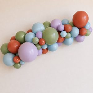 [Organic Balloon Garland] Rustic Bloom